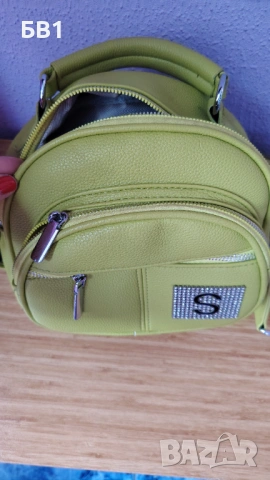 Дамска кожена раница , снимка 4 - Раници - 53340195