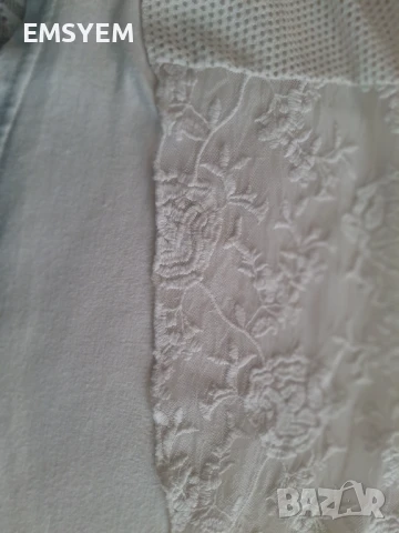 Блуза с дантела , 7/8 ръкави, снимка 3 - Блузи с дълъг ръкав и пуловери - 50951682