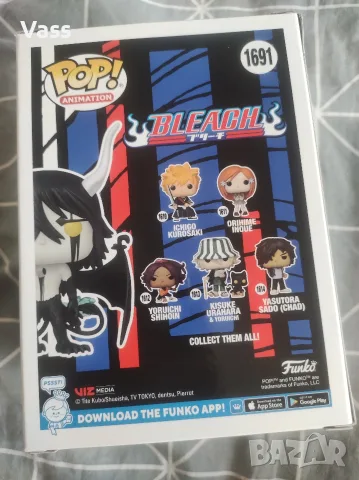 Funko pop Ulquiorra bleach , снимка 3 - Колекции - 56440015
