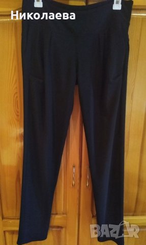 Черен спортно-елегантен панталон,XL, снимка 1 - Панталони - 37205688