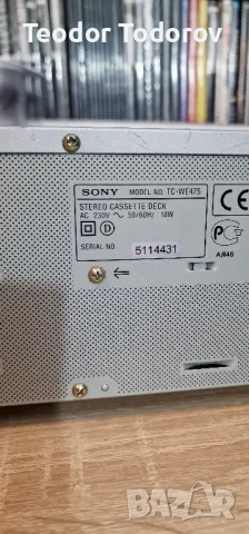 дек SONY TC WE475, снимка 8 - Декове - 48481020