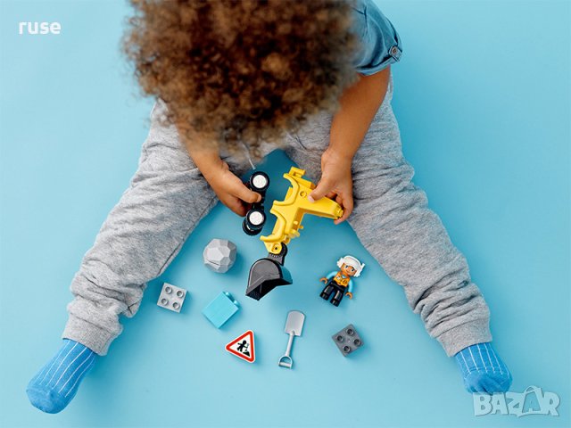 НОВО! LEGO® DUPLO 10930 Булдозер, снимка 7 - Конструктори - 40663564