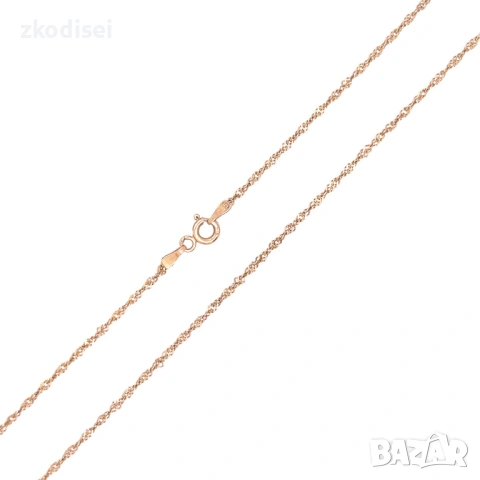 Златен синджир 1,74гр. 39,5см. 14кр. проба:585 модел:36647-6