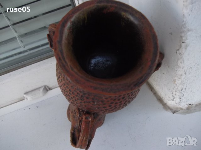 Ваза върху три слона, снимка 6 - Вази - 29894522