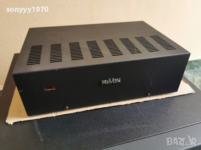 REVOX V 219 STEREO AMPLIFIER-MADE IN GERMANY-ВНОС SWISS 2801261904, снимка 10 - Ресийвъри, усилватели, смесителни пултове - 53261293