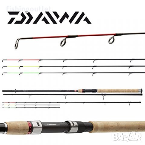 Фидер въдици Daiwa Ninja - пет модела с различни дължини и акции, снимка 2 - Въдици - 30895630