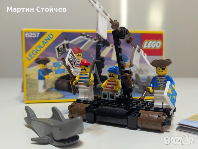 Lego Pirates Castaway's Raft 6257, снимка 2 - Образователни игри - 54313695
