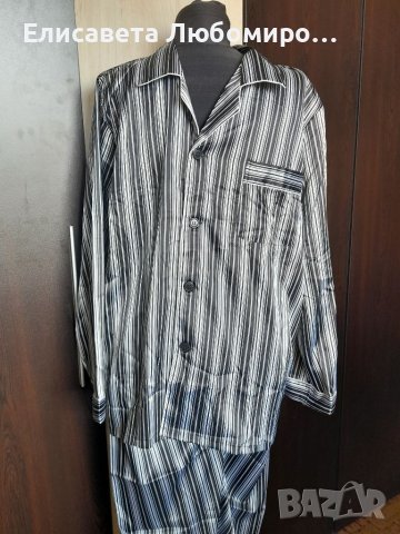 Мъжка пижама- сатен, снимка 3 - Други - 40764113