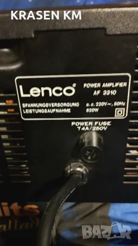 LENCO AF 3310, снимка 6 - Ресийвъри, усилватели, смесителни пултове - 48461154