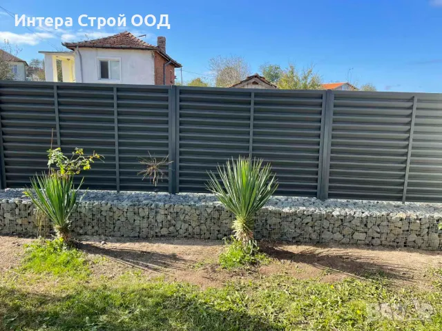  Бургас - Оградни мрежи, ламелни огради, пана, габиони и колове – монтаж и доставка, снимка 8 - Огради и мрежи - 49555020