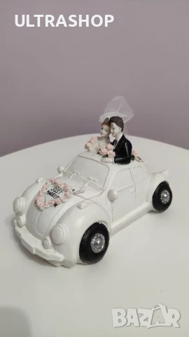 Нова декоративна сватбена кола - касичка, снимка 1