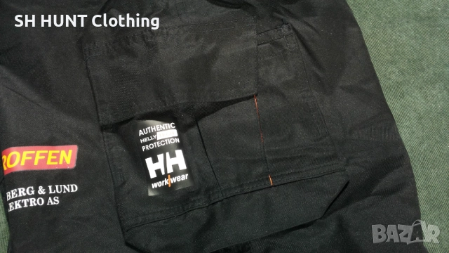 HELLY HANSEN 71414 Chelsea Shell Pant Work Wear размер 52 / L работен полугащеризон W2-2, снимка 5 - Панталони - 52026464