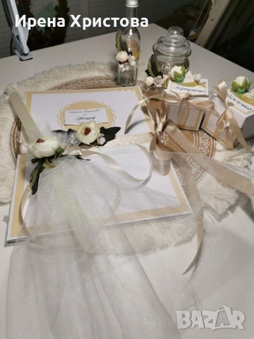 Комплект за кръщене, снимка 4 - Подаръци за кръщене - 52865716