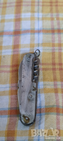 Многофункционален джобен нож/ножка, снимка 2 - Антикварни и старинни предмети - 44557849