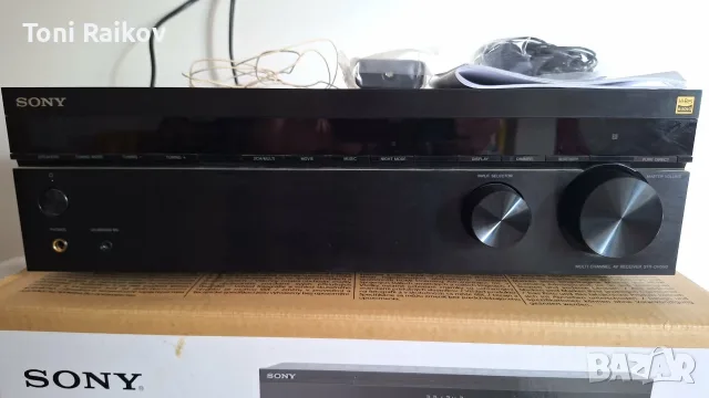 Ресийвър AV SONY STR-DH590, 5.2 канала, Hi-Res, 4K HDR, 3D, 5 x 145 W, усилвател, Bluetooth.Бартер, снимка 3 - Ресийвъри, усилватели, смесителни пултове - 56089545