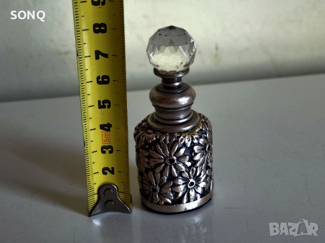 Рядко Старо Колекционерско Шише За Парфюм, снимка 6 - Антикварни и старинни предмети - 53144632