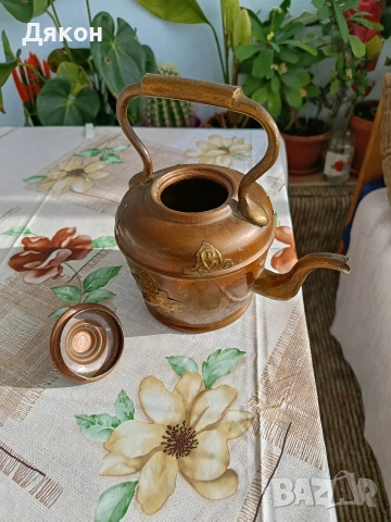 Френски чайник , снимка 3 - Антикварни и старинни предмети - 53922109