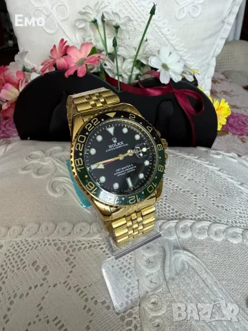 Нов Rolex – Стилен Дамски, Мъжки часовник, подходящ за двата пола., снимка 2 - Луксозни - 55776824