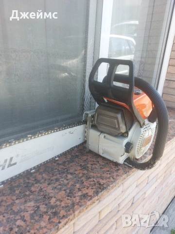 Резачка STIHL 034AV super electronic quickstop , снимка 6 - Градинска техника - 54105141