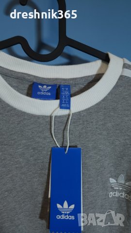  Adidas 3-Stripes Блуза/Дамска M, снимка 4 - Блузи с дълъг ръкав и пуловери - 44471254
