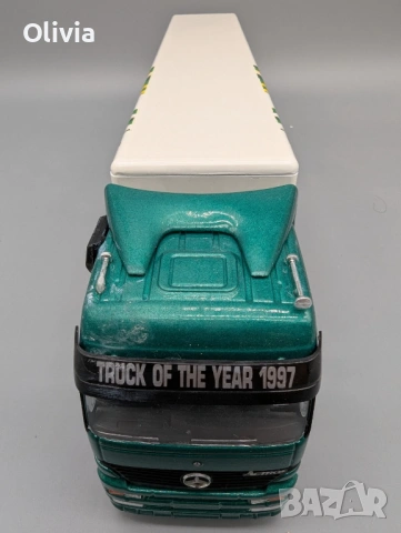 Mercedes-Benz Arocs (Влекач) – NZG 1:43 с оригинална кутия, снимка 9 - Колекции - 54146479