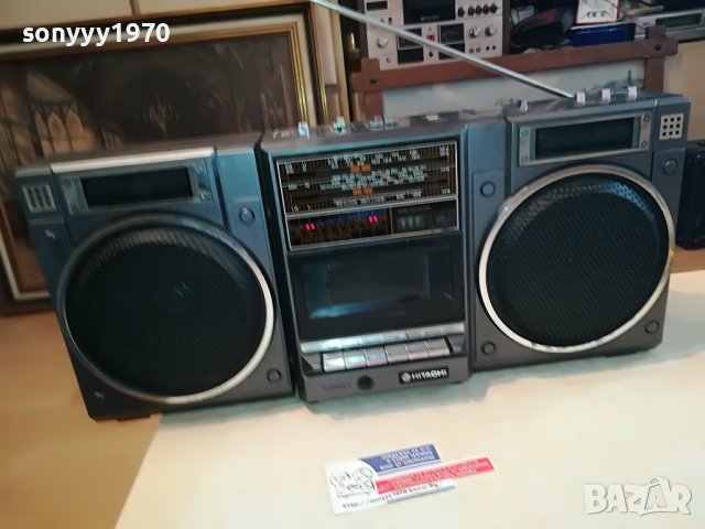 HITACHI TRK-2200E 1202231133, снимка 3 - Радиокасетофони, транзистори - 39645609