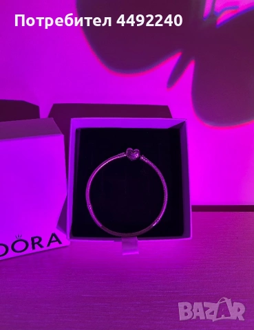 Гривна на Pandora, снимка 2 - Гривни - 54140226