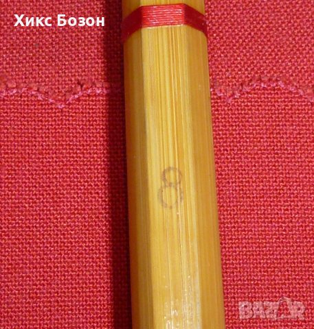 Прекрасна старинна бамбукова въдица,много скъпо изпълнение, снимка 6 - Други ценни предмети - 39942124