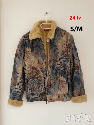 Дълго пухкаво палто яке сако много модели S , снимка 3 - Якета - 38138094