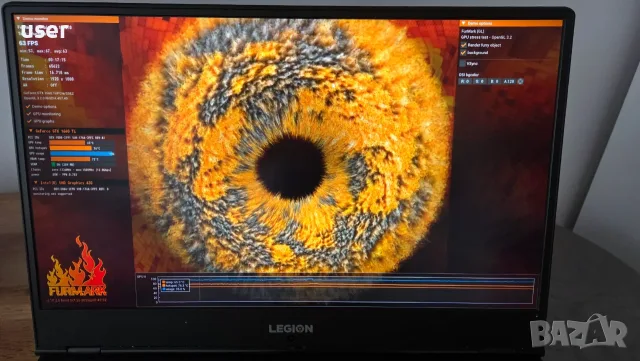 16GB RAM GTX 1660 Ti Core i7-9750H 17.3" FULL HD 144Hz геймърски лаптоп Lenovo Legion Y540-17IRH, снимка 14 - Лаптопи за игри - 56188675