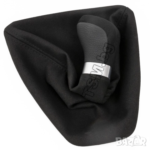 АЛКАНТАРА КОЖЕНА ТОПКА СКОРОСТЕН ЛОСТ С МАНШОН И РАМКА за BMW E90 E91 E92 E93 БМВ 3 Е90 Е91 Е92 Е93, снимка 7 - Аксесоари и консумативи - 52213177