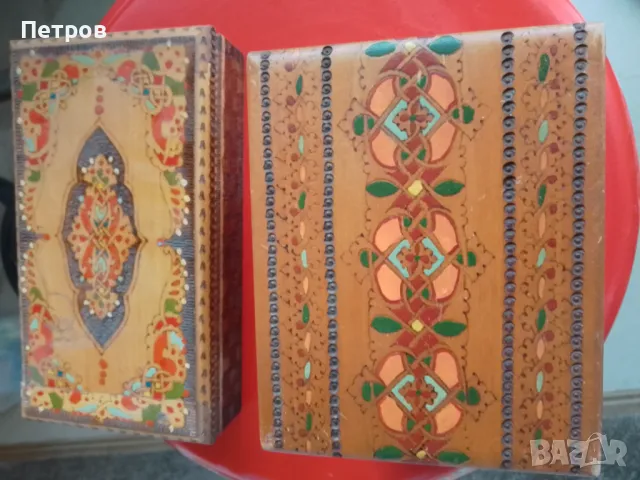 дървени кутийки за цигари, снимка 8 - Антикварни и старинни предмети - 47404292