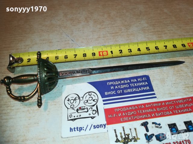 spanish t. 19см-меч/сабя/рапира 2311201923, снимка 14 - Колекции - 30888819