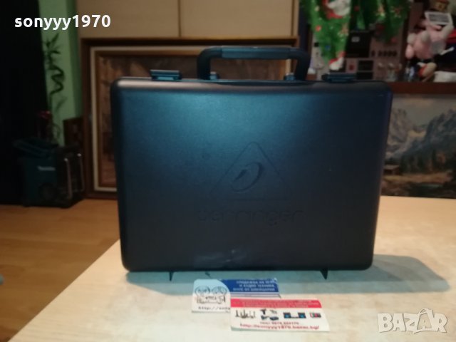 ⭐BEHRINGER 28Х21Х8СМ-КУФАР 1901220950⭐, снимка 7 - Микрофони - 35485202