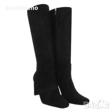 Дамски ботуши на висок ток, 2цвята , снимка 4 - Дамски ботуши - 38832841