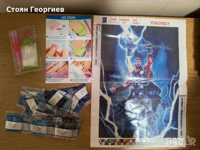 Чисто нов детски диамантен гоблен, снимка 1