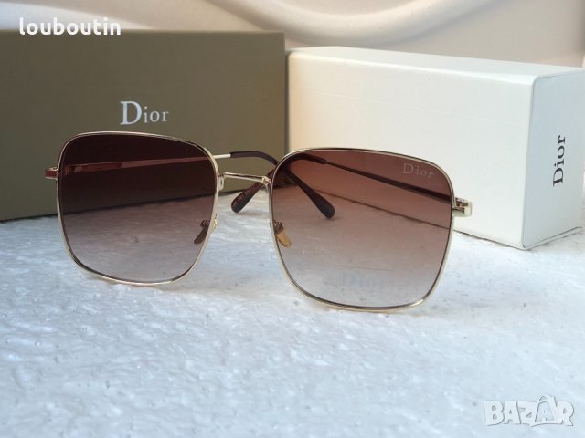 DIOR 2021 слънчеви очила UV 400 защита с лого, снимка 6 - Слънчеви и диоптрични очила - 34109865