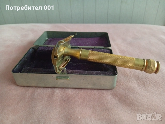 Антика Самобръсначка Жилет Gillette 1930та година, снимка 13 - Антикварни и старинни предмети - 53937795
