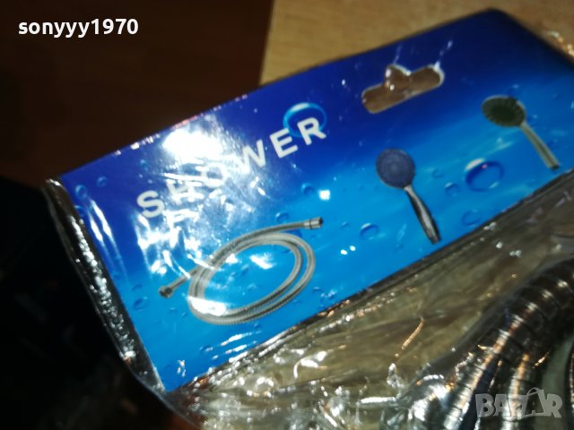 комплект за душ слушалка с маркуч и държач за стена 0501231831, снимка 6 - Душове - 39202714