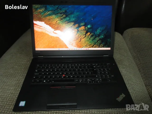 Lenovo Thinkpad P72, Xeon E-2186M,17"4К, Nvidia Quadro P5200 16GB, 128GB RAM, 4 TB SSD, нова батерия