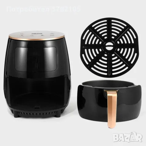 Air Fryer Foliamo Maxx 4.5 л., 1400 W, снимка 3 - Фритюрници - 56219453