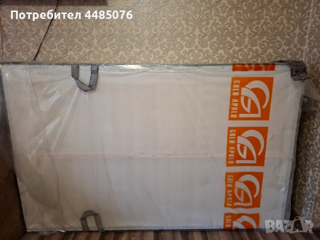 ЧИСТО НОВ МАТРАК МЕМОРИ 120/190 РАЗМЕР ГОЛД АПОЛО , снимка 6 - Матраци - 52054776