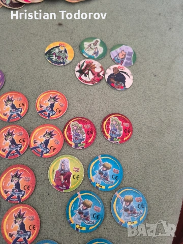 Ретро Колекция Yu-Gi-Oh! и Pokémon Tazos (2002-2006) – Matutano/Чипс, снимка 5 - Антикварни и старинни предмети - 54312736