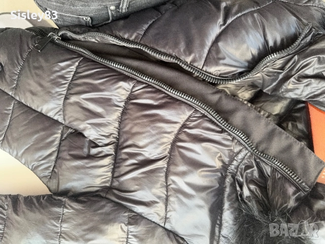 Miss Sexy дълго яке с качулка изкуствен пух., снимка 8 - Якета - 52950812