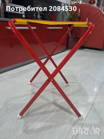 Сгъваем стол (до 85кг), снимка 2 - Столове - 49343024