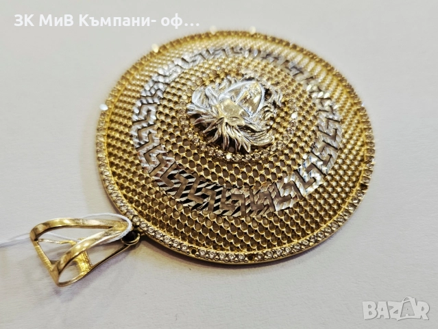 ПРОМОЦИЯ 131лв/гр. Златна висулка 9.42гр 02734-25, снимка 4 - Колиета, медальони, синджири - 51478098