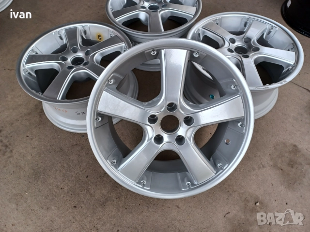 4 бр. чисто нови алуминиеви джанти 17 цола 5x108, централен отвор 72.6 , ET35, 8J