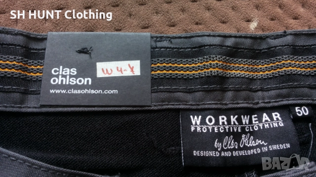 Clas Ohison Stretch Work Wear Trouser размер 50 / M работен панталон W4-7, снимка 15 - Панталони - 51993690