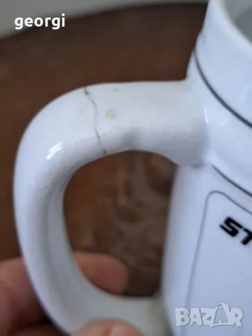 ретро колекционерска порцеланова халба Stihl, снимка 5 - Сервизи - 49095855