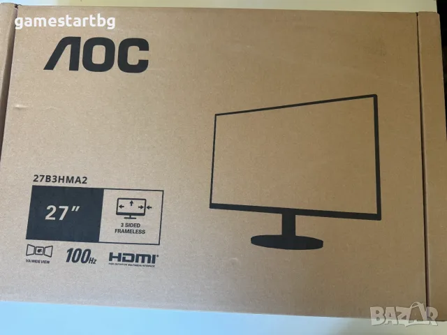 Монитор 27'' AOC 27B3HA2, 1920x1080, IPS, 100 Hz - 27B3HA2